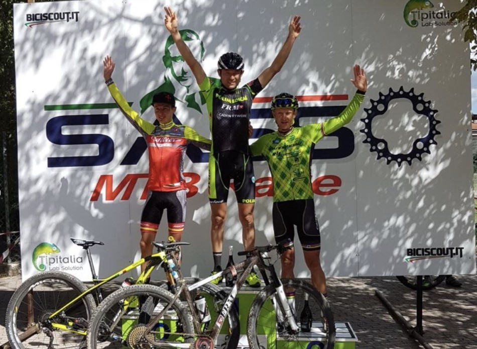 Il podio della Sasso MTB Race