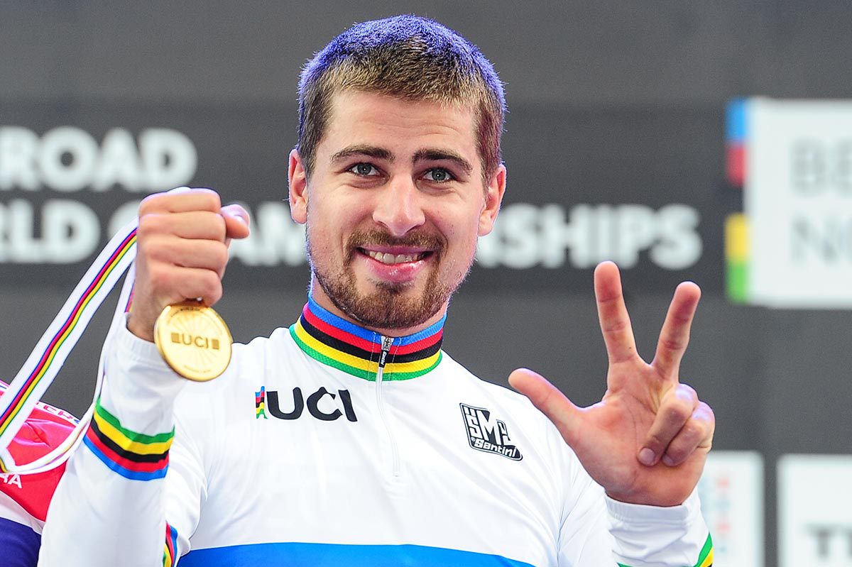 Storico tris mondiale di Peter Sagan a Bergen