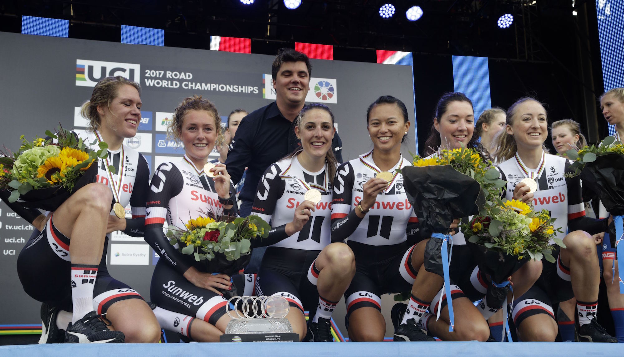 Il Team Sunweb campione del mondo della cronosquadre Donne Elite