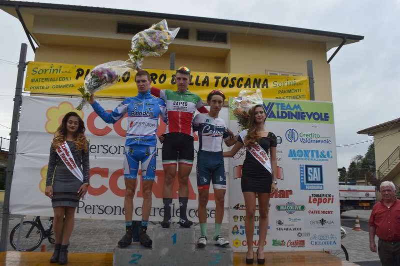 Il campione italiano Allievi Giovanni Vito vince il Piccolo Giro della Toscana