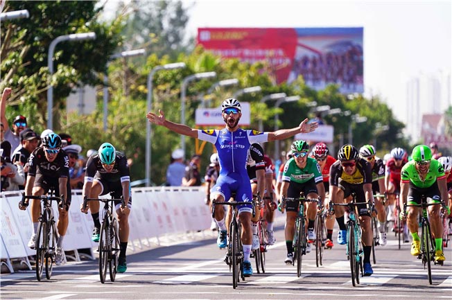 Fernando Gaviria vince la prima tappa del Tour of Guangxi 2017