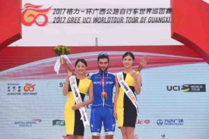 Fernando Gaviria vince anche la seconda tappa del Tour of Guangxi 2017