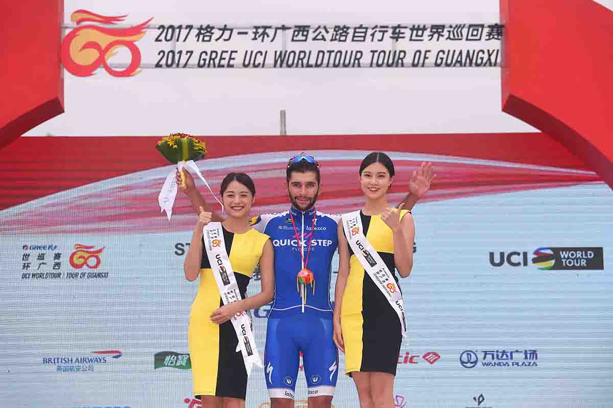 Fernando Gaviria vince anche la seconda tappa del Tour of Guangxi 2017