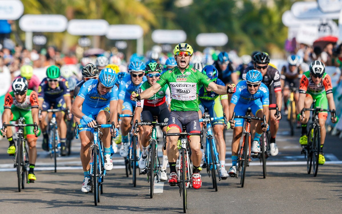 Jakub Mareczko vince la seconda tappa del Tour of Hainan 2017