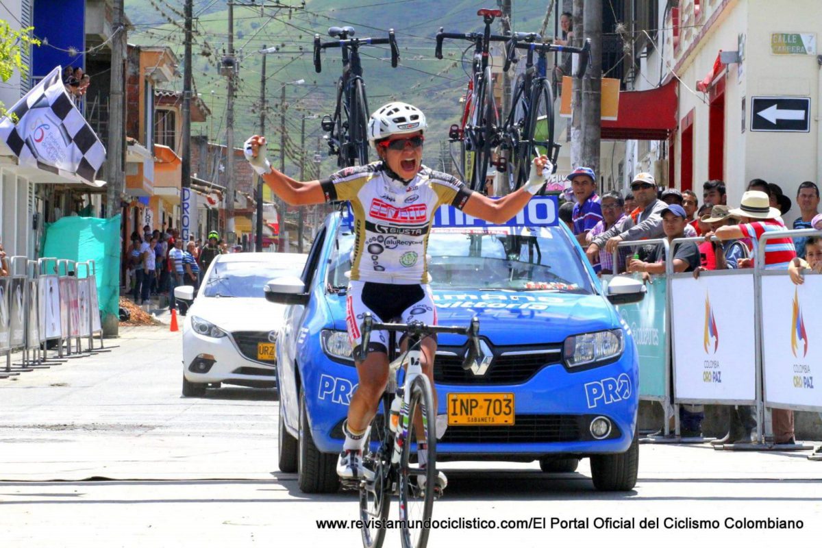 Ana Cristina Sanabria Sanchez vince la terza tappa della Vuelta a Colombia Femenina 2017