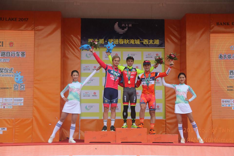 Jakub Mareczko vince anche la terza tappa del Tour of Taihu Lake