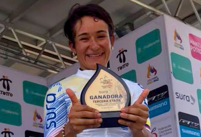 Ana Cristina Sanabria Sanchez sempre leader della Vuelta a Colombia Femenina 2017 