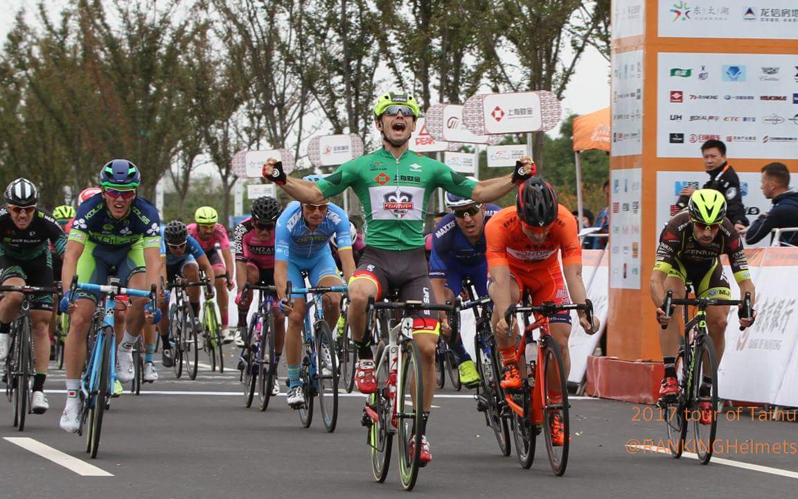 Jakub Mareczko vince anche l'ultima tappa del Tour of Taihu Lake