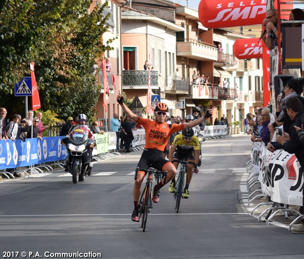 Gabriele Benedetti vince a Pretola