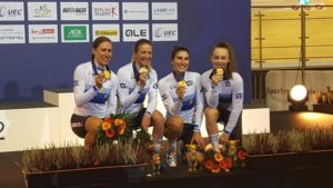 Il quartetto femminile campione d'Europa a Berlino
