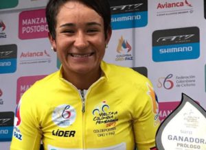 Ana Cristina Sanabria Sanchez vince il prologo della Vuelta a Colombia Femenina