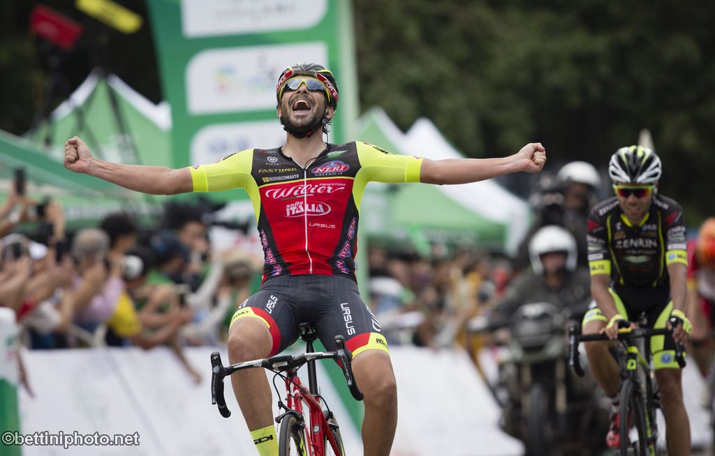Jacopo Mosca vince la settima tappa del Tour of Hainan 2017