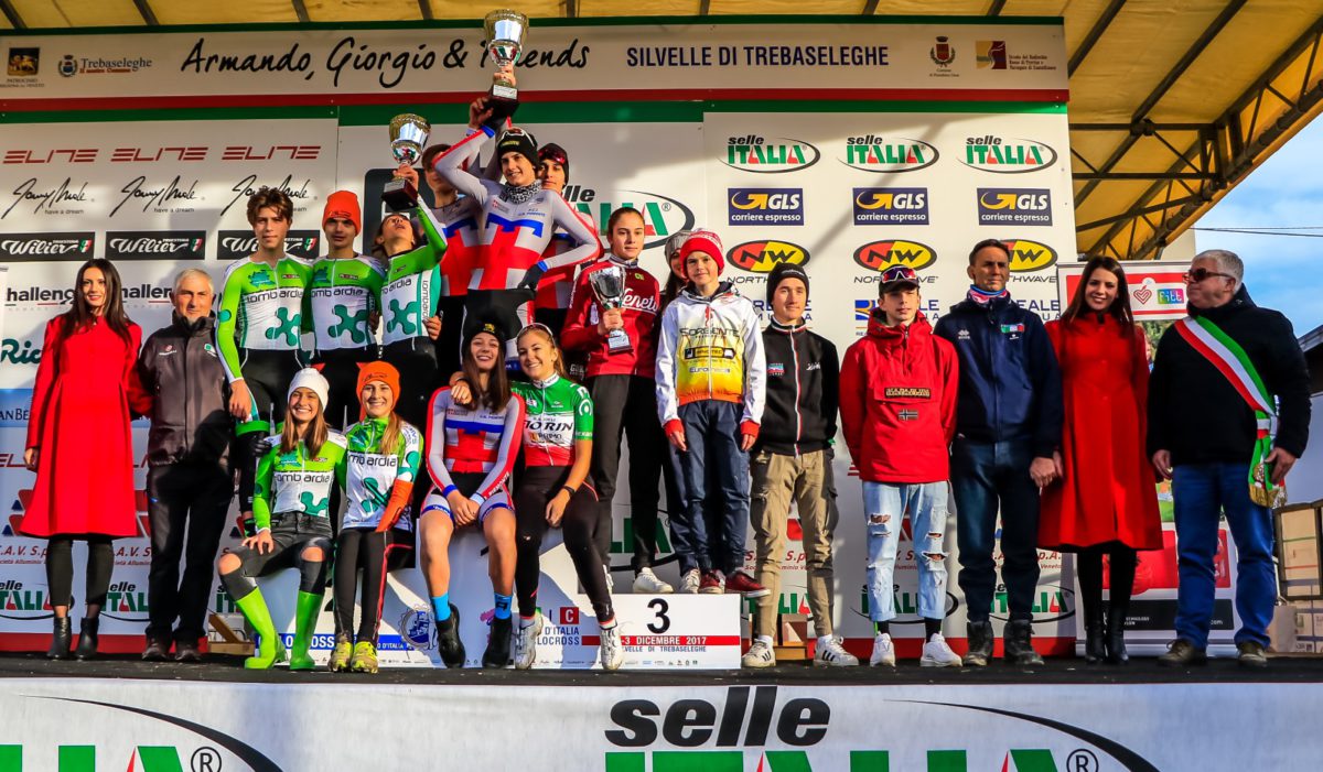 Il Piemonte vince la Coppa Italia Ciclocross