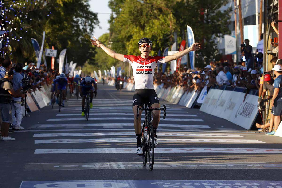 Jelle Wallays vince la sesta tappa della Vuelta a San Juan 2018