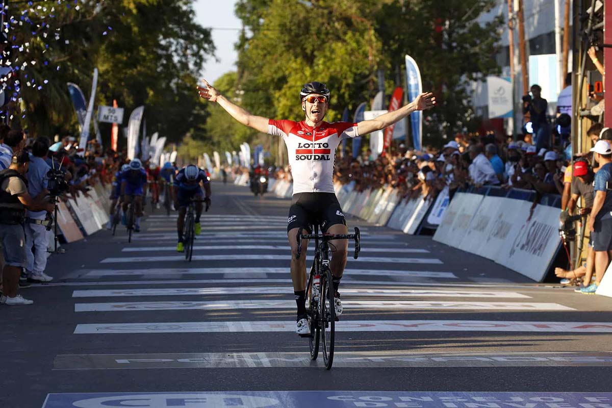 Jelle Wallays vince la sesta tappa della Vuelta a San Juan 2018