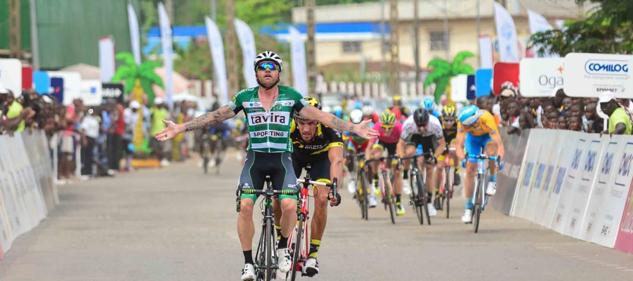 Rinaldo Nocentini vince la terza tappa de La Tropicale Amissa Bongo