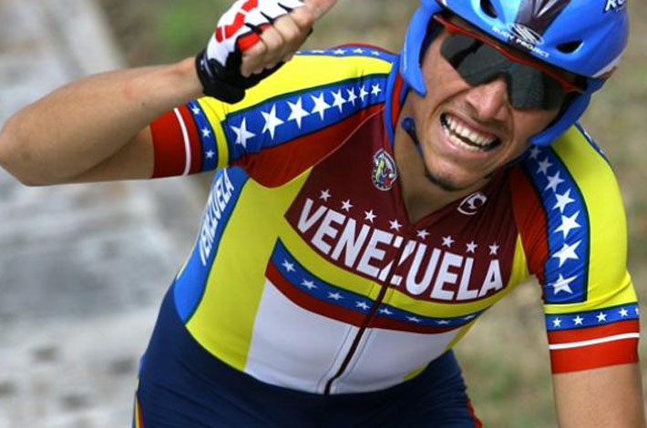 Jorge Abreu vincitore della quinta tappa della Vuelta al Tachira 2018
