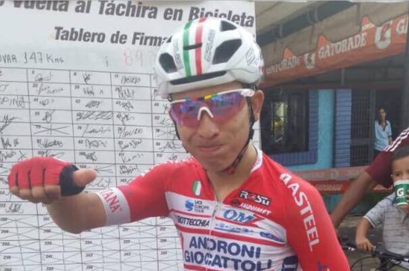 Kevin Rivera vince la sesta tappa della Vuelta al Tachira 2018