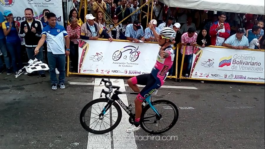 Yonathan Monsalve vince l'ultima tappa della Vuelta al Tachira 2018