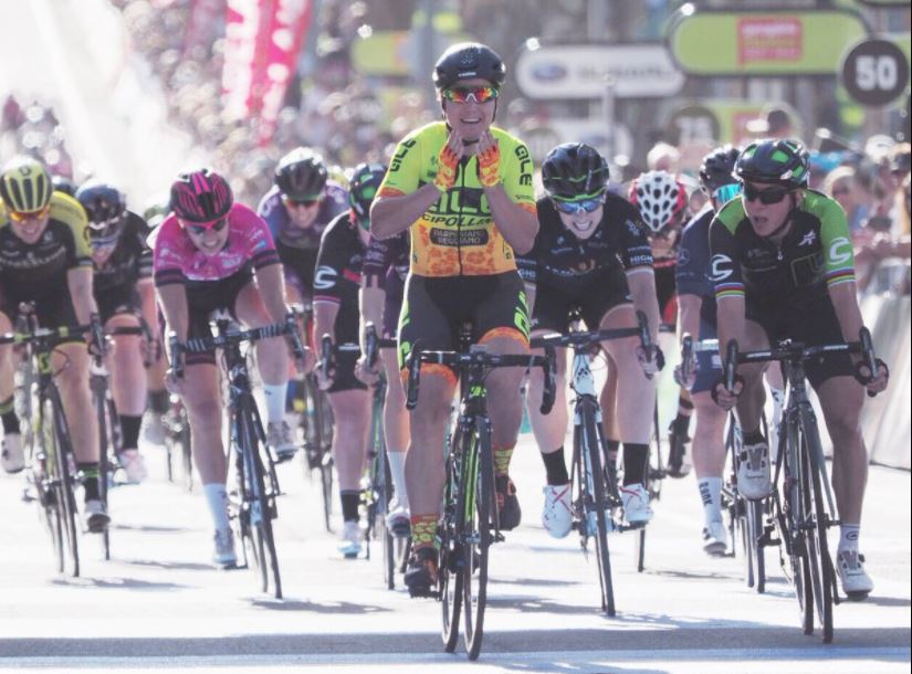 Chloe Hosking vince l'ultima tappa del Santos Women's Tour 2018