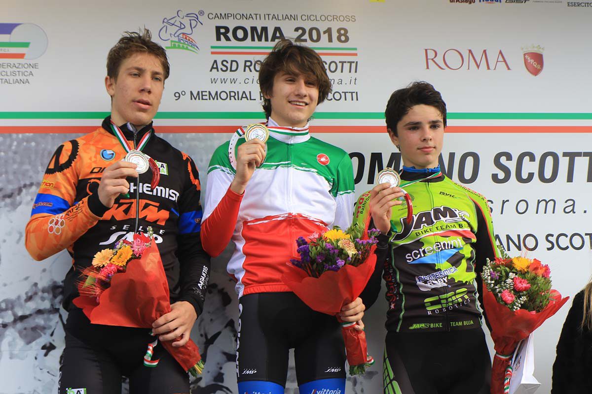 A Roma bis tricolore di Filippo Fontana tra gli Juniores