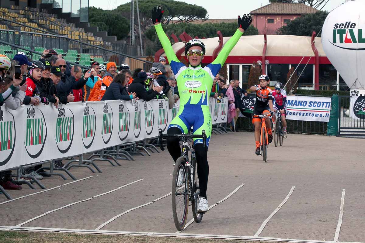 Anthony Montrone vince il Campionato Italiano Ciclocross Esordienti 1° anno