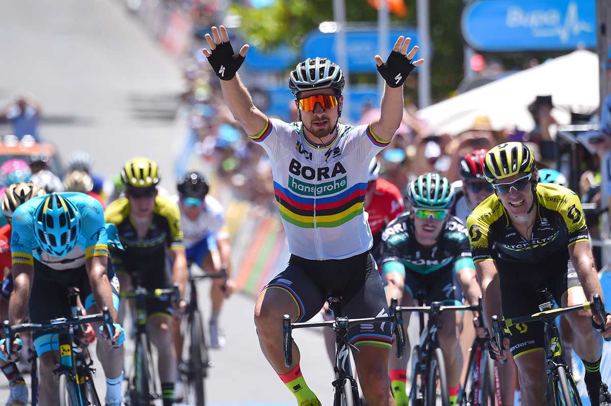 Peter Sagan vince la quarta tappa del Tour Down Under 2018