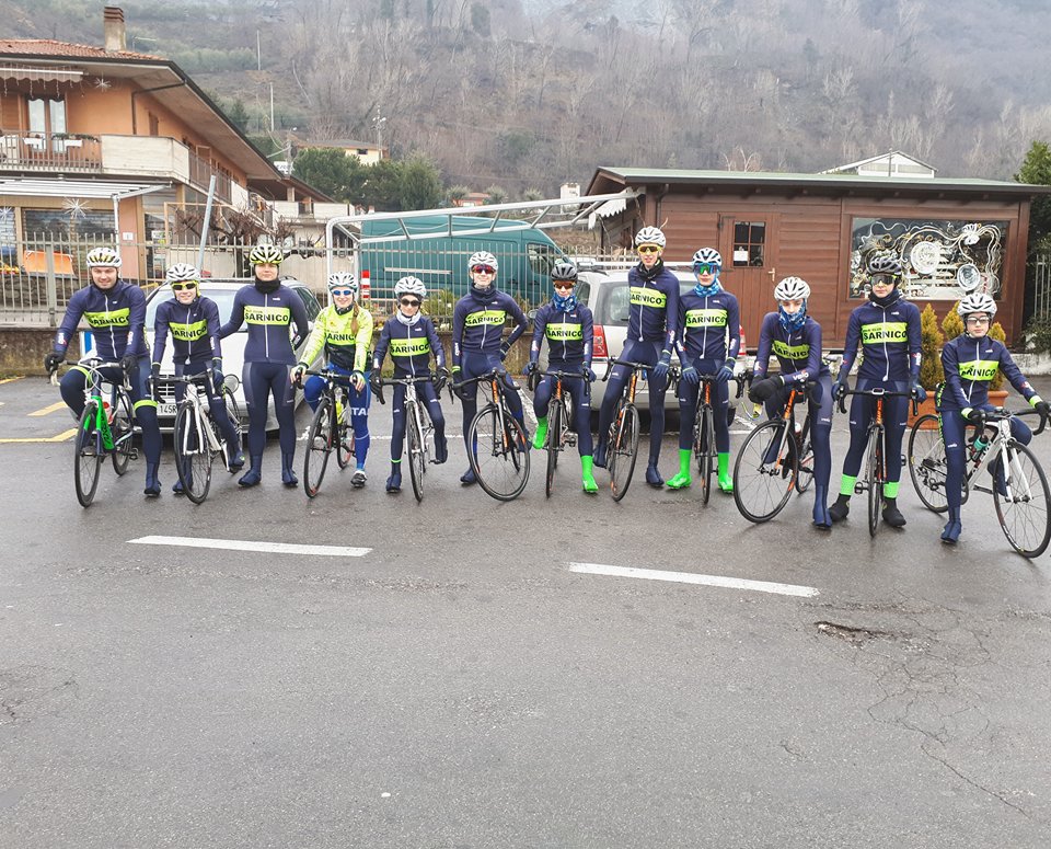 Velo Club Sarnico, squadra 2018 al completo