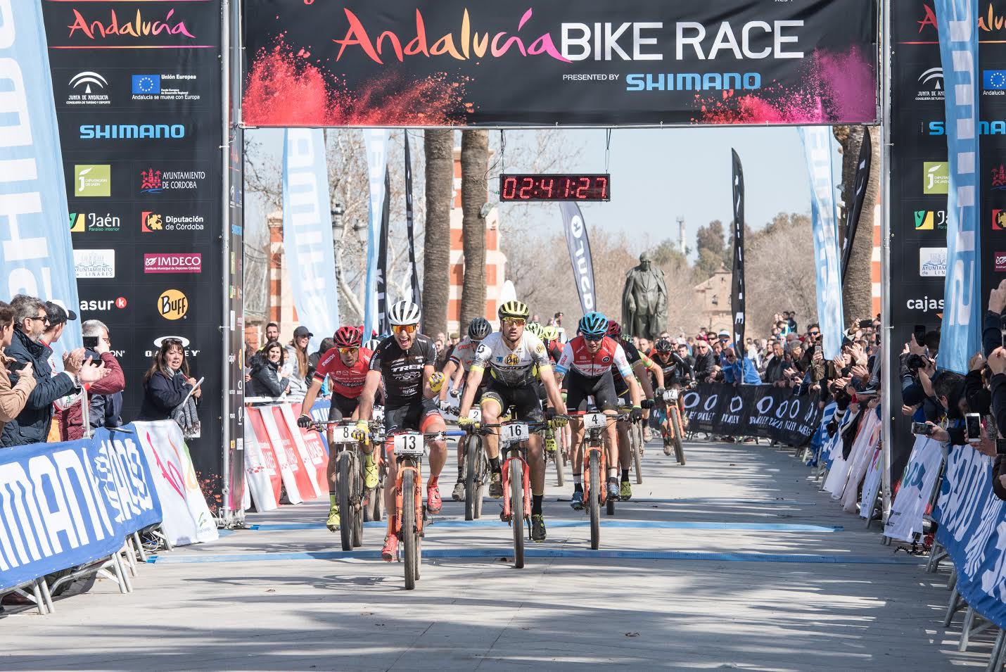 Michele Casagrande vince la prima tappa della Andalucia Bike Race 2018