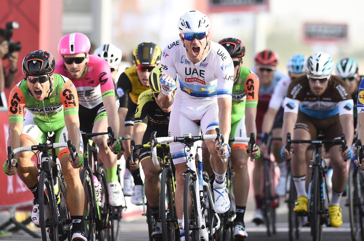 Alexander Kristoff vince la prima tappa dell'Abu Dhabi Tour 2018