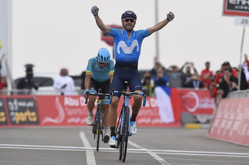 Alejandro Valverde vince l'ultima tappa e la classifica finale dell'Abu Dhabi Tour