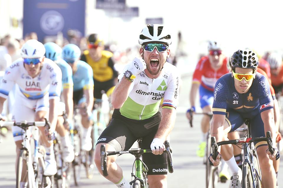 Mark Cavendish vince la terza tappa del Dubai Tour 2018