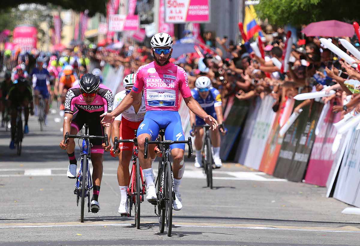 Fernando Gaviria vince la terza tappa della Colombia Oro y Paz 2018