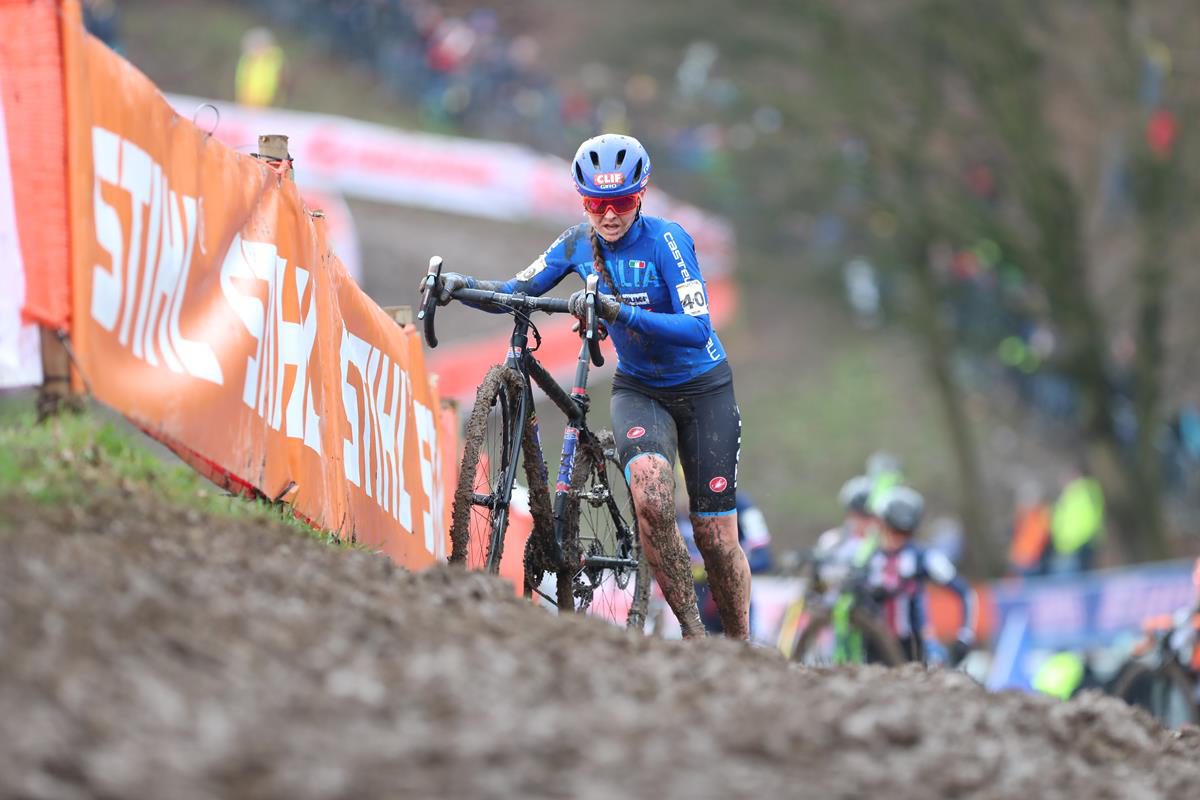 Eva Lechner in azione a Valkenburg