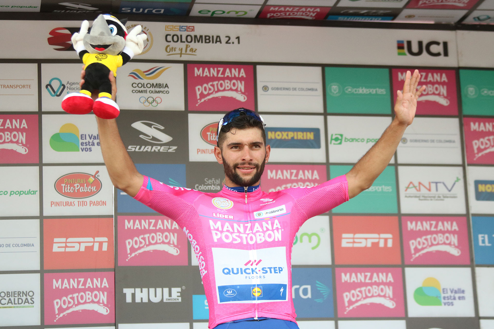 Fernando Gaviria primo leader della Colombia Oro y Paza