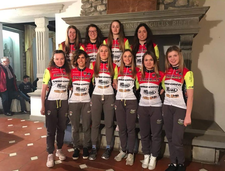 Zhiraf Guerciotti Selle Italia, la squadra femminile 2018