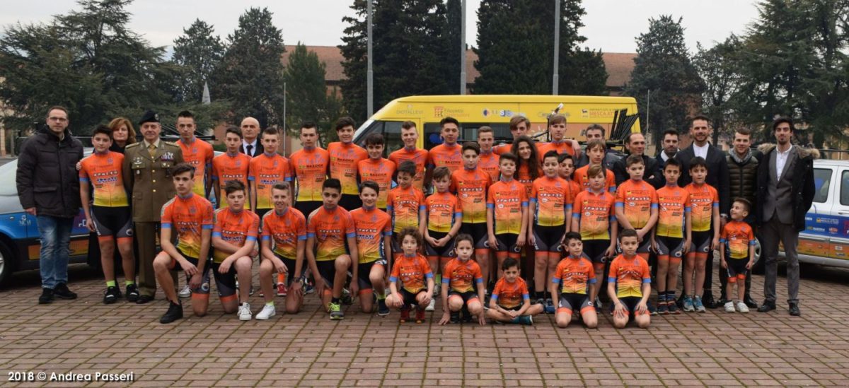 Tutto il gruppo dell'Uc Foligno 2018