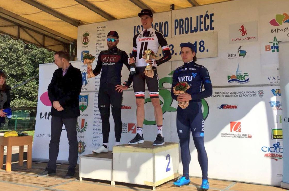 Nils Eekhoff vince la prima tappa dell'Istarsko Proljece - Istrian Spring Trophy