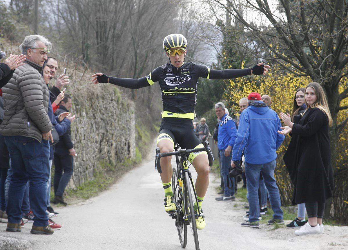 La vittoria di Samuele Rubino nel Trofeo Comune di Gussago 2018