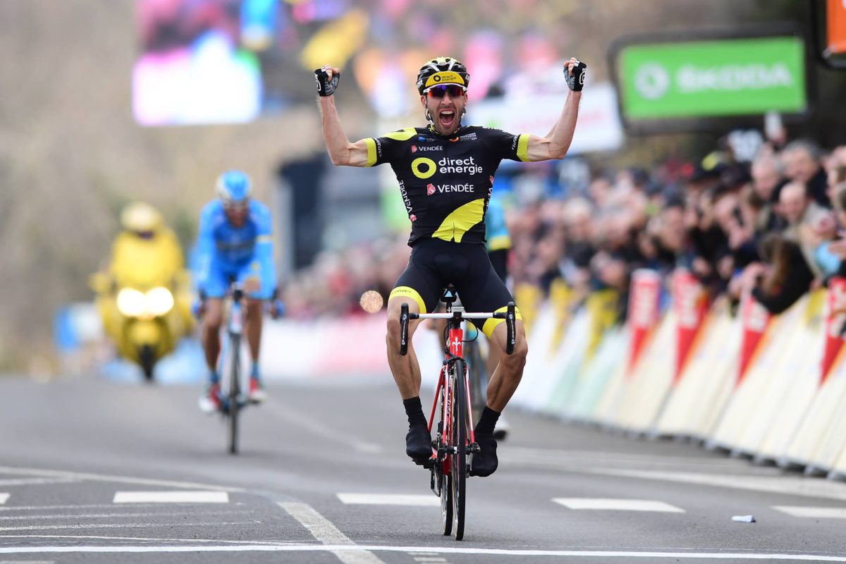 Jonathan Hivert vince la terza tappa della Parigi-Nizza 2018