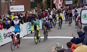 Matteo Moschetti vince la quarta tappa del Tour de Normandie 2018