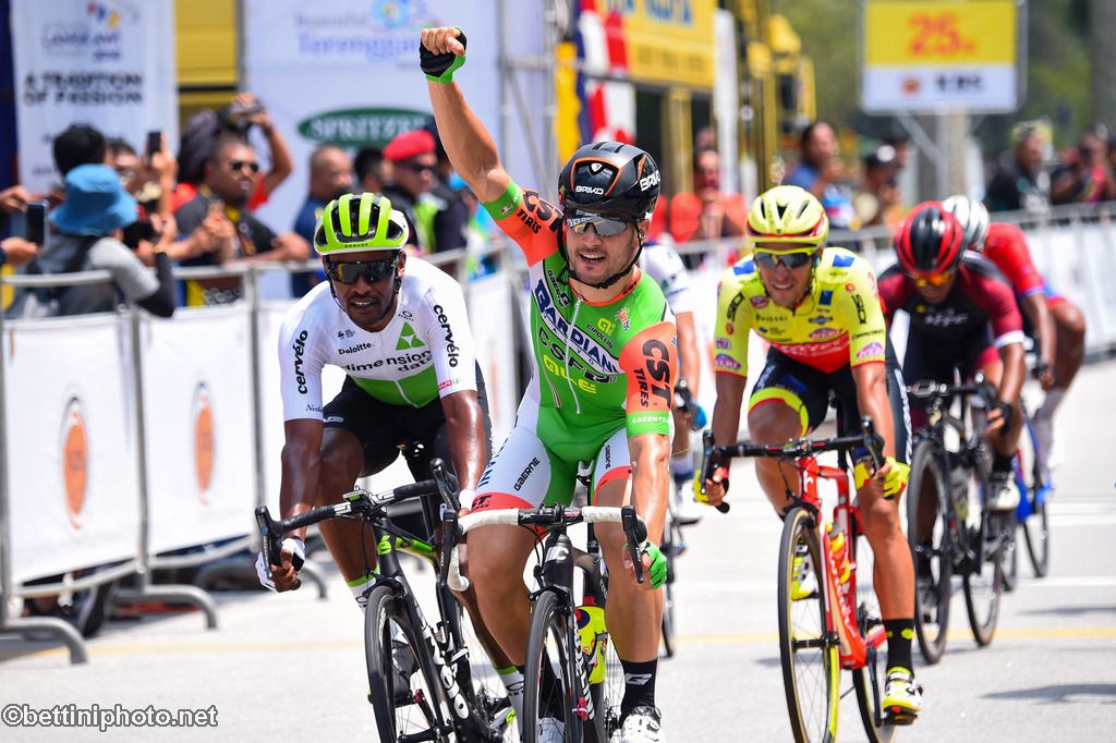 Andrea Guardini vince la prima tappa del Tour de Langkawi 2018