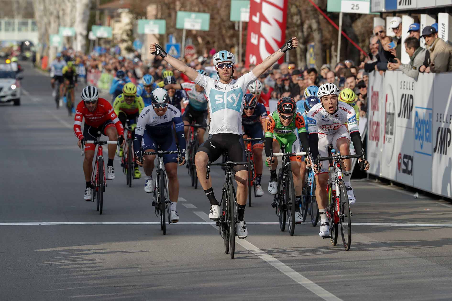 Christopher Lawless vince la terza tappa della Settimana Coppi e Bartali 2018