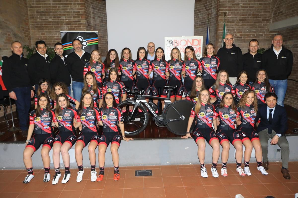 VO2 Team Pink, squadra 2018 al completo