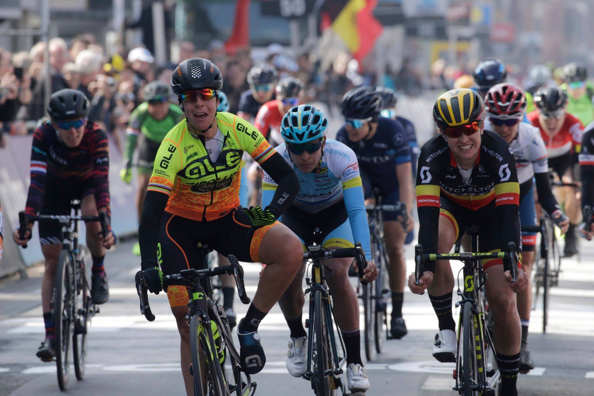 Marta Bastianelli vince la Gand-Wevelgem femminile 2018