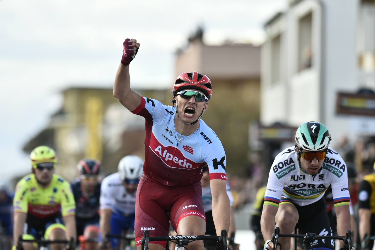 Marcel Kittel vince la seconda tappa della Tirreno-Adriatico 2018