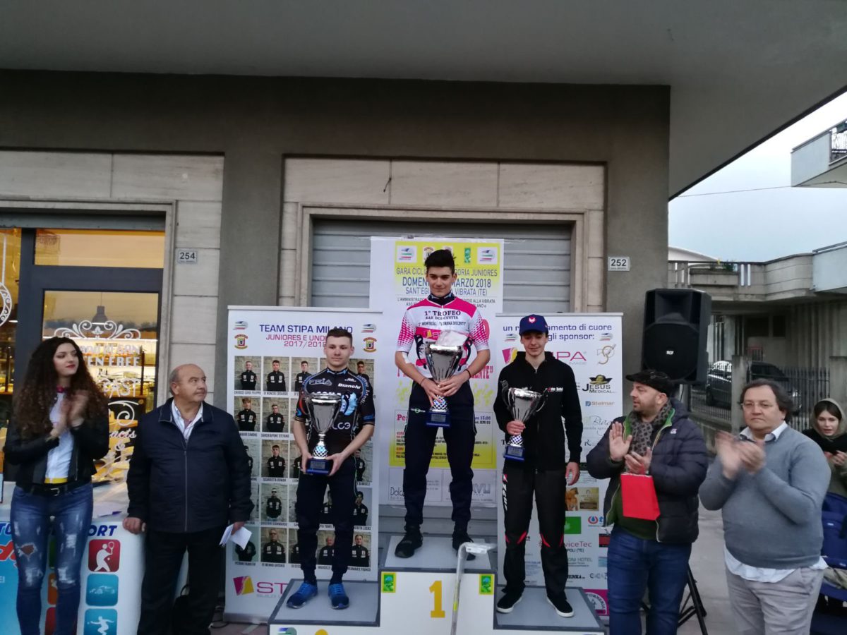 Il podio del 1° Memorial Lorena Dolente