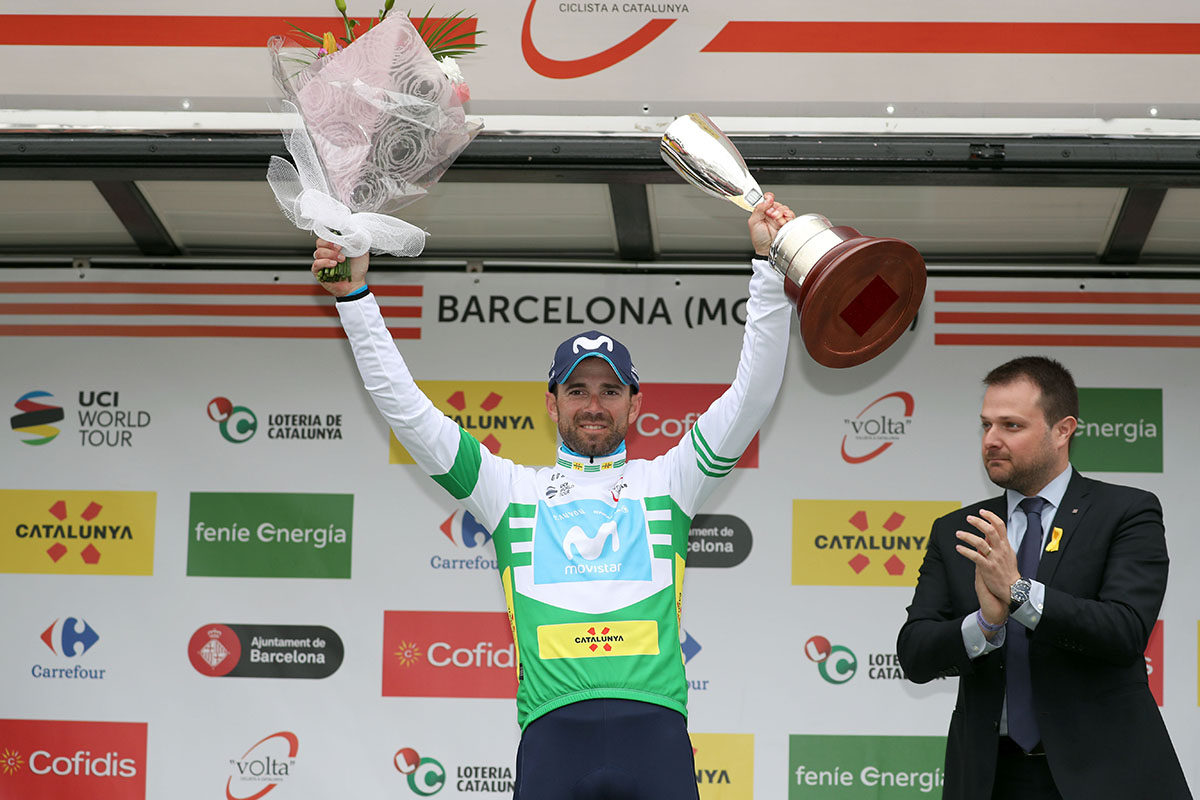 Alejandro Valverde vincitore della Volta Ciclista a Catalunya 2018
