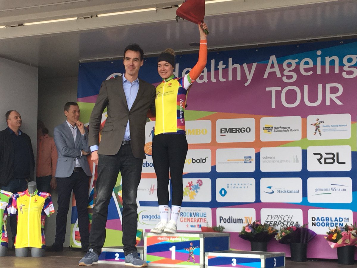Anna Van der Breggen vince la crono di apertura dell'Healthy Ageing Tour