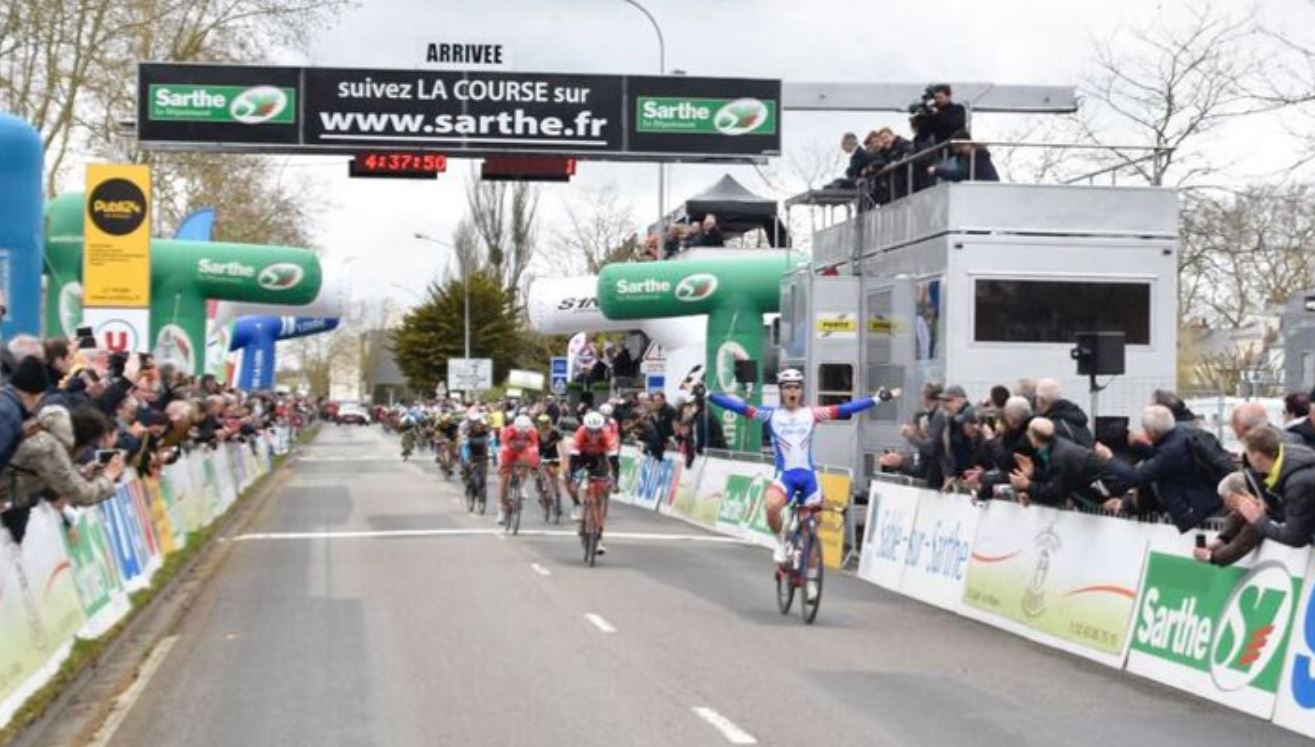 Marc Sarreau ha vinto la seconda tappa del Circuit Cycliste Sarthe